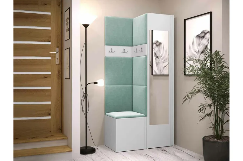 Dunvegan Highboard White - Säilytys - Kaappi - Säilytyskaappi