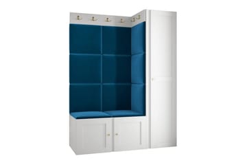 Dunvegan Highboard White - Säilytys - Kaappi - Säilytyskaappi