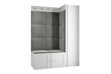Dunvegan Highboard White - Säilytys - Kaappi - Säilytyskaappi