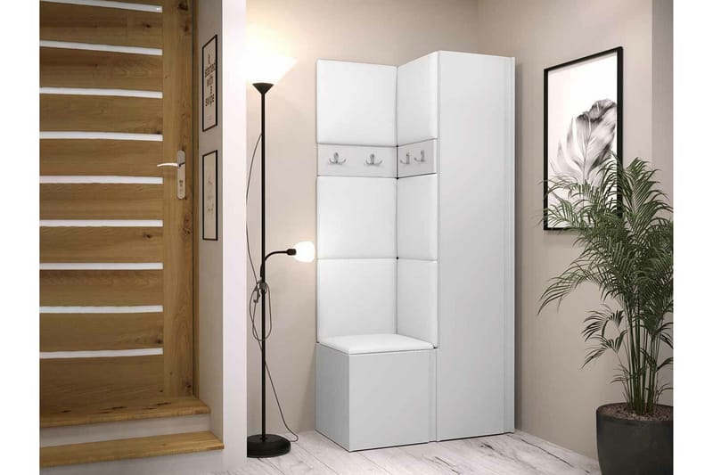 Dunvegan Highboard White - Säilytys - Kaappi - Säilytyskaappi