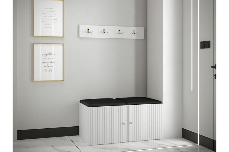 Dunvegan Highboard White - Säilytys - Kaappi - Säilytyskaappi