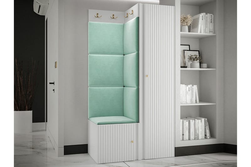 Dunvegan Highboard White - Säilytys - Kaappi - Säilytyskaappi