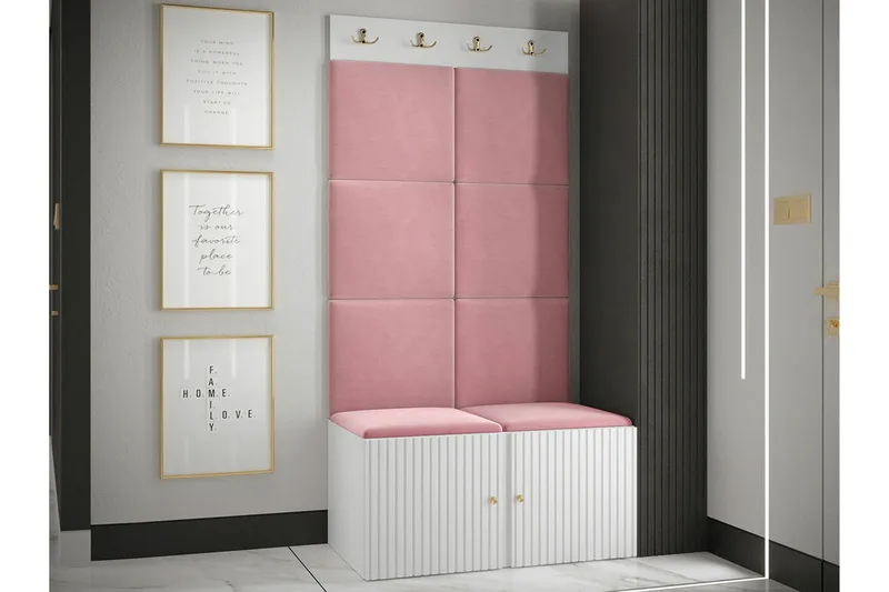 Dunvegan Highboard White - Säilytys - Kaappi - Säilytyskaappi