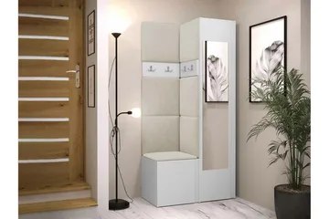 Dunvegan Highboard White - Säilytys - Kaappi - Säilytyskaappi
