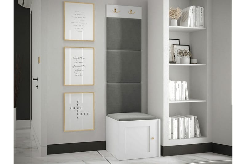 Dunvegan Highboard White - Säilytys - Kaappi - Säilytyskaappi