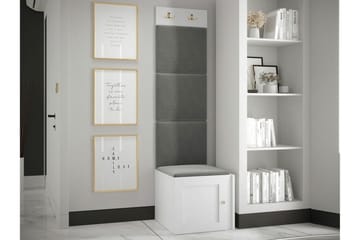 Dunvegan Highboard White - Säilytys - Kaappi - Säilytyskaappi