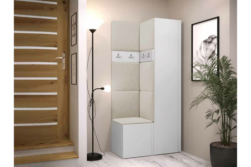 Dunvegan Highboard White - Säilytys - Kaappi - Säilytyskaappi