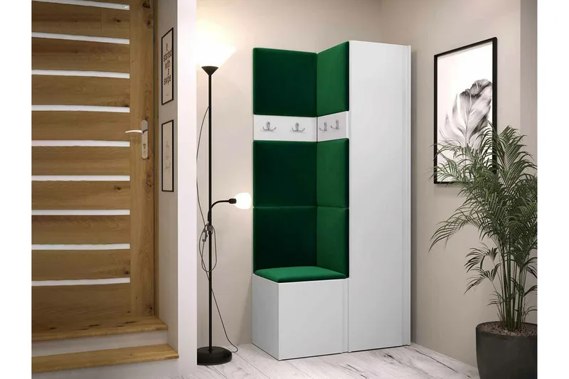 Dunvegan Highboard White - Säilytys - Kaappi - Säilytyskaappi