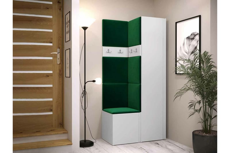 Dunvegan Highboard White - Säilytys - Kaappi - Säilytyskaappi