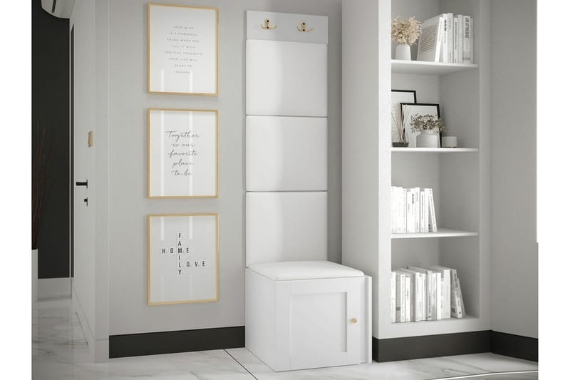 Dunvegan Highboard White - Säilytys - Kaappi - Säilytyskaappi