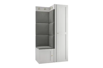 Dunvegan Highboard White - Säilytys - Kaappi - Säilytyskaappi