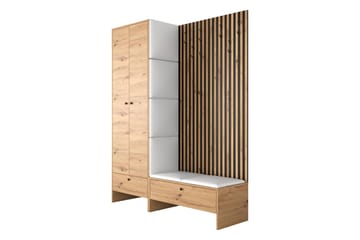 Dunvegan Highboard White - Säilytys - Kaappi - Säilytyskaappi