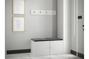 Dunvegan Highboard White - Säilytys - Kaappi - Säilytyskaappi