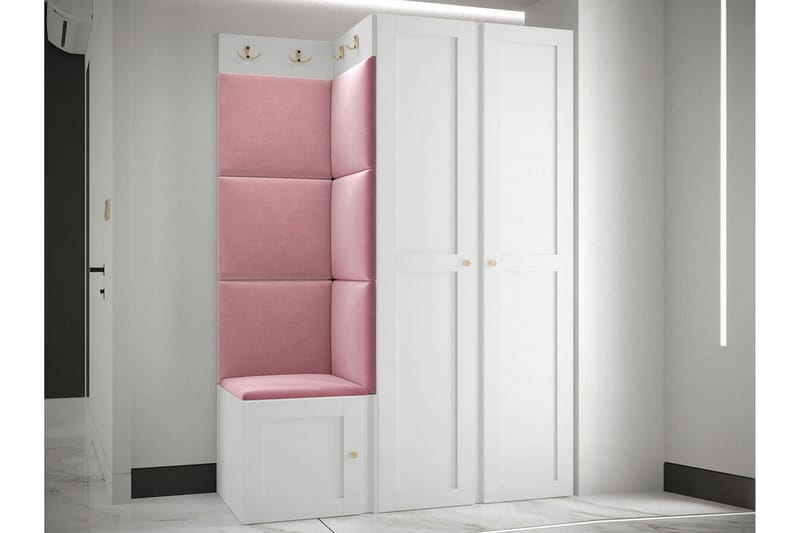 Dunvegan Highboard White - Säilytys - Kaappi - Säilytyskaappi