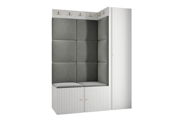Dunvegan Highboard White - Säilytys - Kaappi - Säilytyskaappi