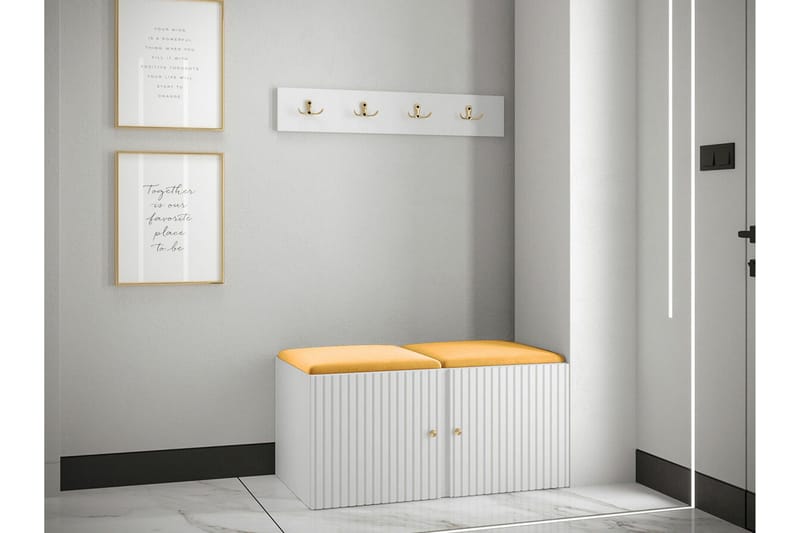 Dunvegan Highboard White - Säilytys - Kaappi - Säilytyskaappi