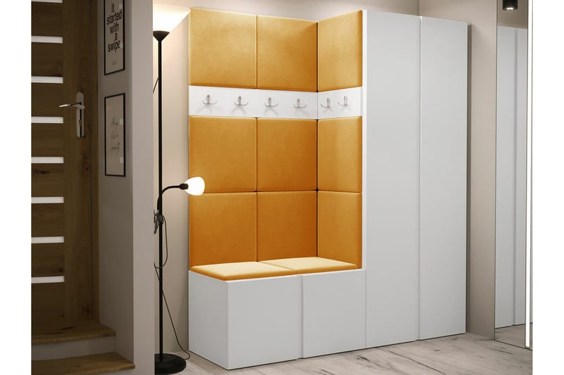 Dunvegan Highboard White - Säilytys - Kaappi - Säilytyskaappi