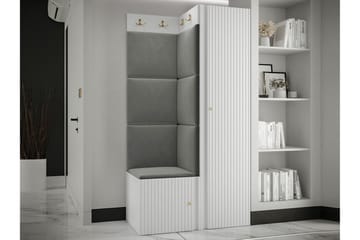 Dunvegan Highboard White - Säilytys - Kaappi - Säilytyskaappi