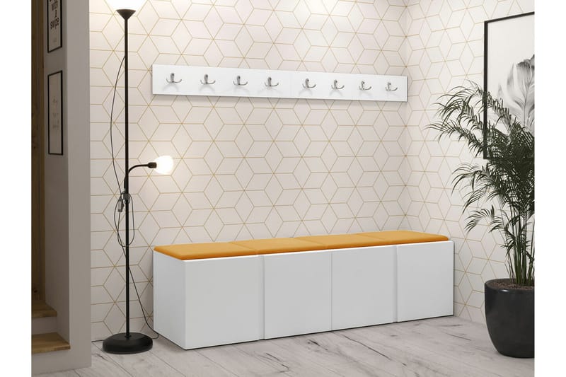 Dunvegan Highboard White - Säilytys - Kaappi - Säilytyskaappi