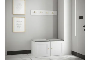 Dunvegan Highboard White - Säilytys - Kaappi - Säilytyskaappi