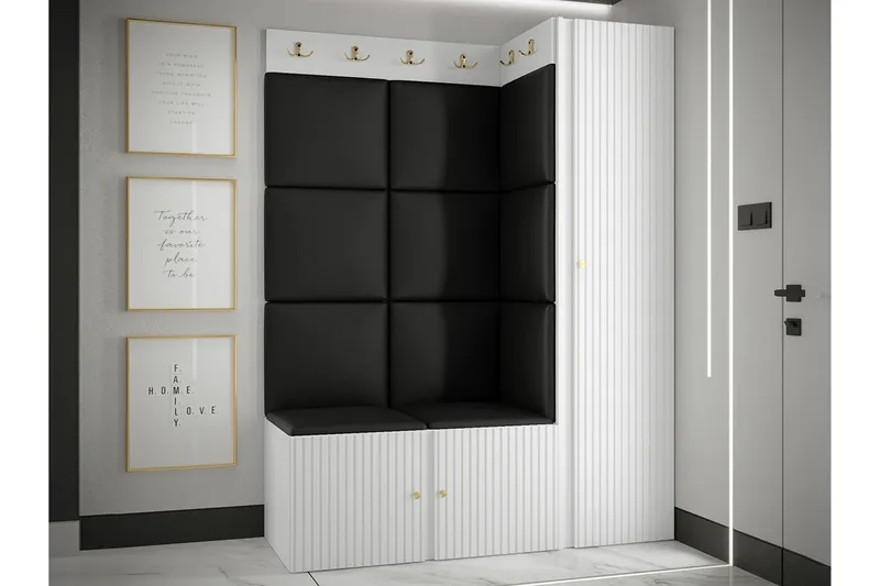 Dunvegan Highboard White - Säilytys - Kaappi - Säilytyskaappi