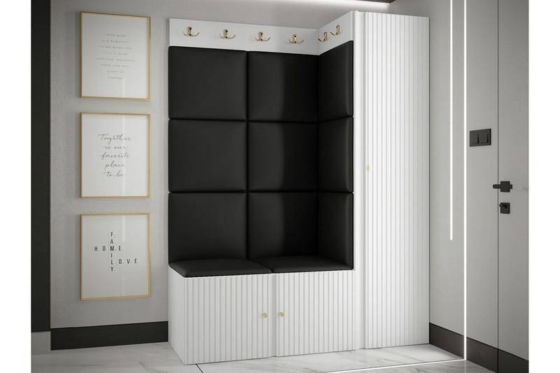 Dunvegan Highboard White - Säilytys - Kaappi - Säilytyskaappi