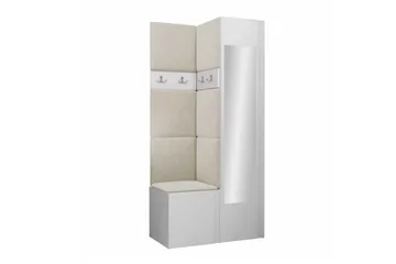 Dunvegan Highboard White - Säilytys - Kaappi - Säilytyskaappi
