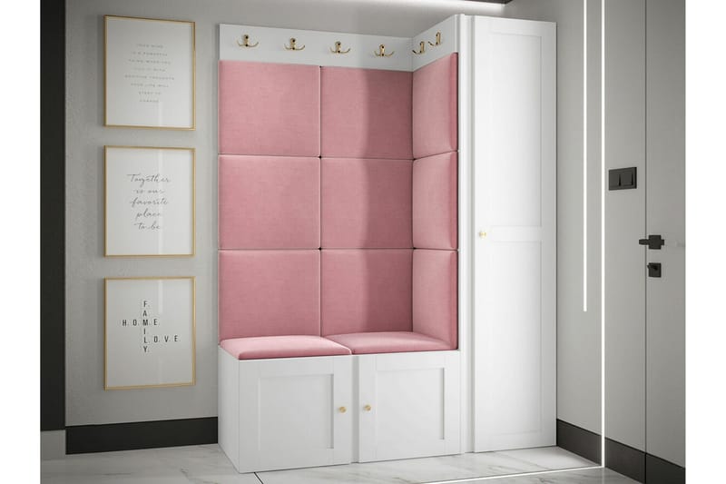 Dunvegan Highboard White - Säilytys - Kaappi - Säilytyskaappi