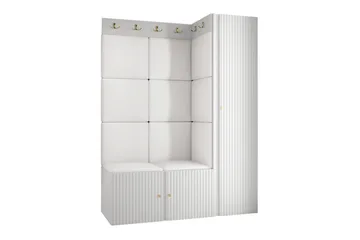 Dunvegan Highboard White - Säilytys - Kaappi - Säilytyskaappi