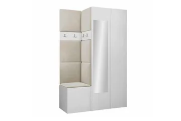 Dunvegan Highboard White - Säilytys - Kaappi - Säilytyskaappi