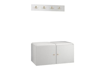 Dunvegan Highboard White - Säilytys - Kaappi - Säilytyskaappi