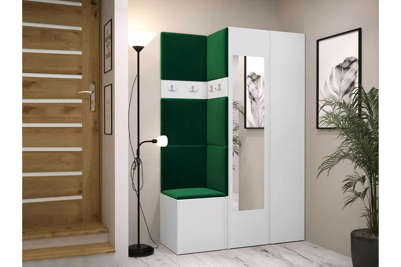 Dunvegan Highboard White - Säilytys - Kaappi - Säilytyskaappi