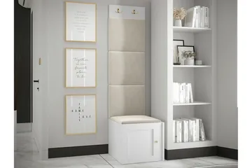 Dunvegan Highboard White - Säilytys - Kaappi - Säilytyskaappi