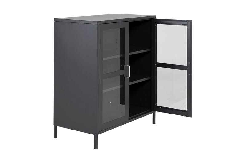 Evelynn Säilytyskaappi Matala - Musta - Säilytys - Kaappi - Säilytyskaappi