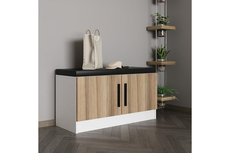 Hew Pukukaappi 90x35 cm - Pähkinä - Säilytys - Kaappi - Säilytyskaappi