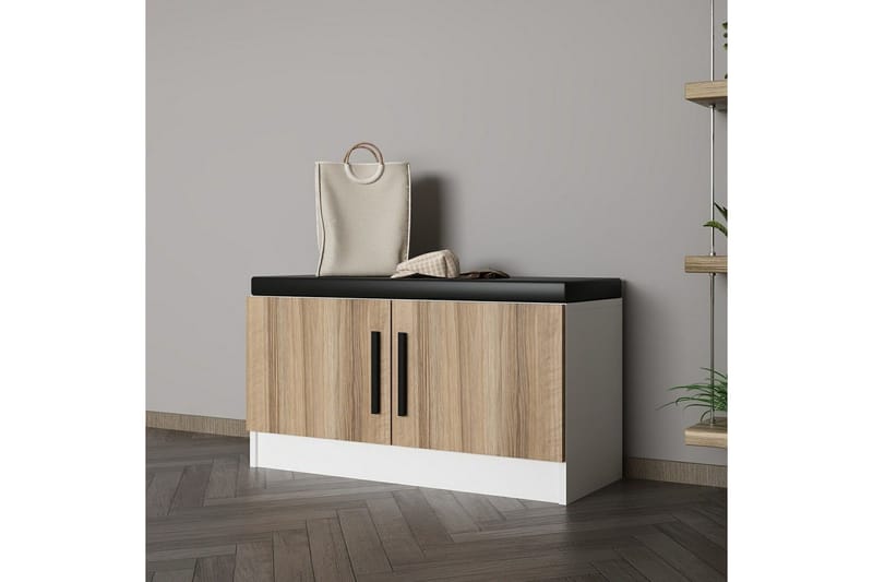 Hew Pukukaappi 90x35 cm - Pähkinä - Säilytys - Kaappi - Säilytyskaappi