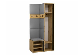 Highboard Dunvegan - Grafiitti - Säilytys - Kaappi - Säilytyskaappi