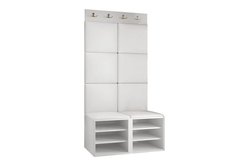 Highboard Dunvegan - Musta - Säilytys - Kaappi - Säilytyskaappi