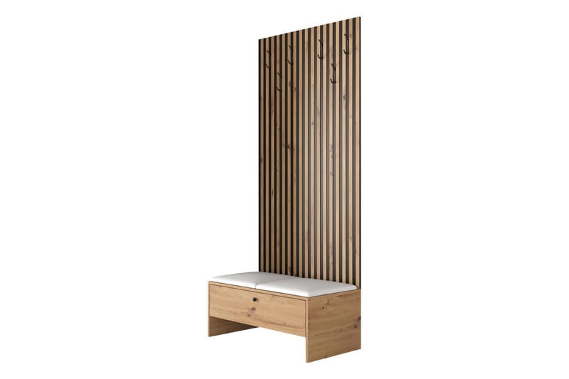 Highboard Dunvegan - Musta - Säilytys - Kaappi - Säilytyskaappi