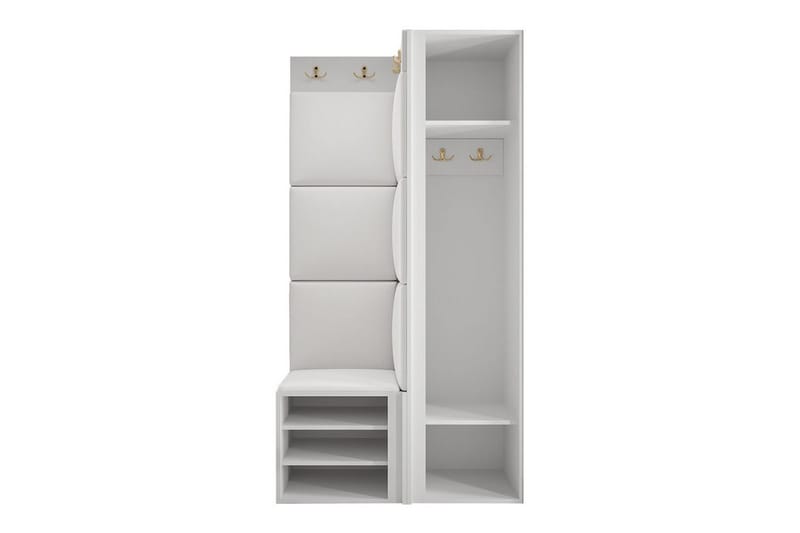Highboard Dunvegan - Musta - Säilytys - Kaappi - Säilytyskaappi