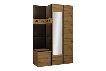 Highboard Dunvegan - Ruskea - Säilytys - Kaappi - Säilytyskaappi