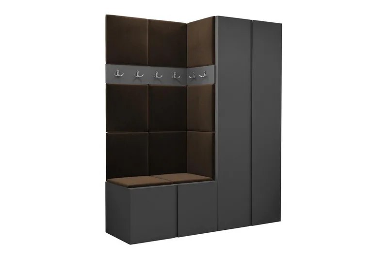 Highboard Dunvegan, Ruskea