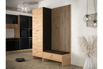 Highboard Dunvegan - Ruskea - Säilytys - Kaappi - Säilytyskaappi
