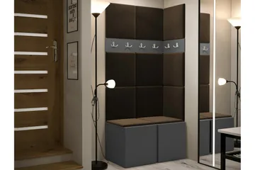 Highboard Dunvegan - Ruskea - Säilytys - Kaappi - Säilytyskaappi