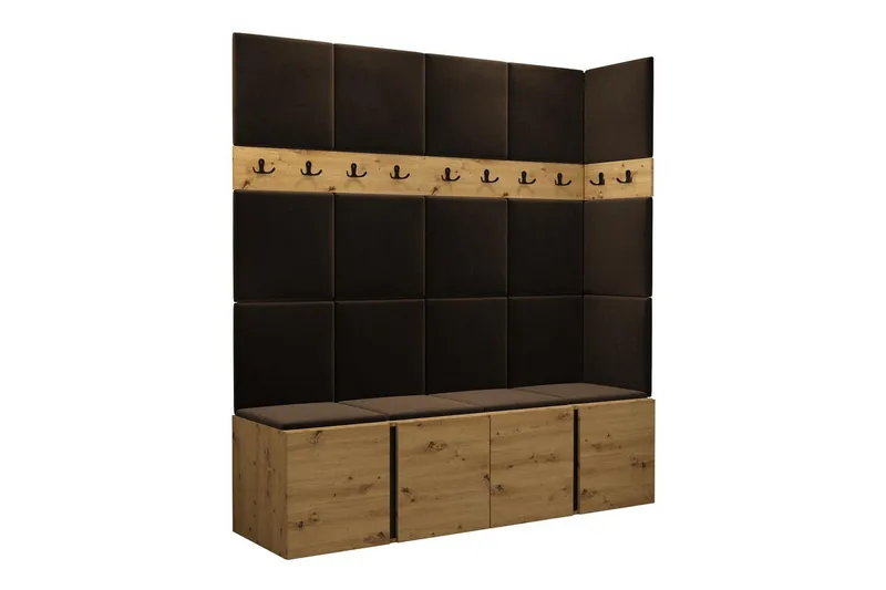 Highboard Dunvegan, Ruskea