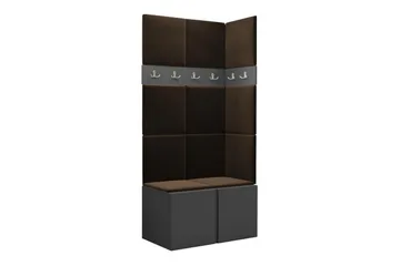Highboard Dunvegan - Ruskea - Säilytys - Kaappi - Säilytyskaappi
