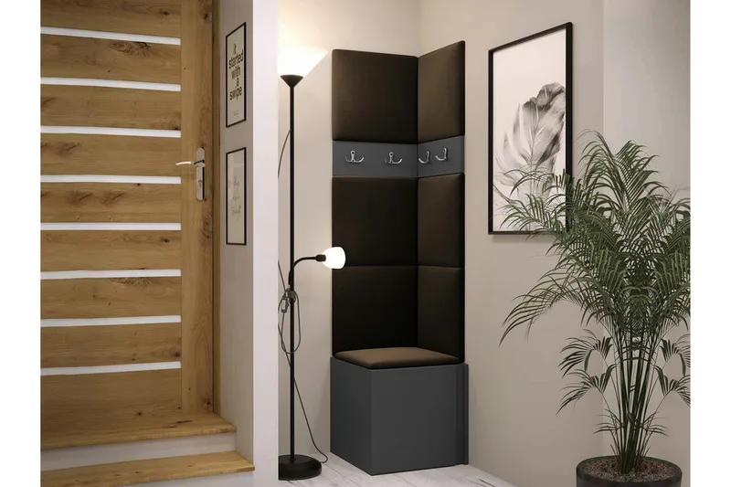 Highboard Dunvegan - Ruskea - Säilytys - Kaappi - Säilytyskaappi