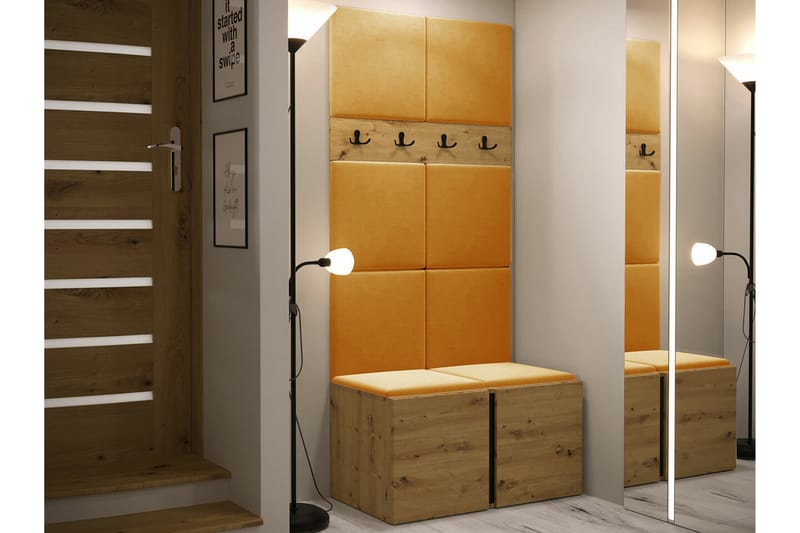 Highboard Dunvegan - Ruskea - Säilytys - Kaappi - Säilytyskaappi