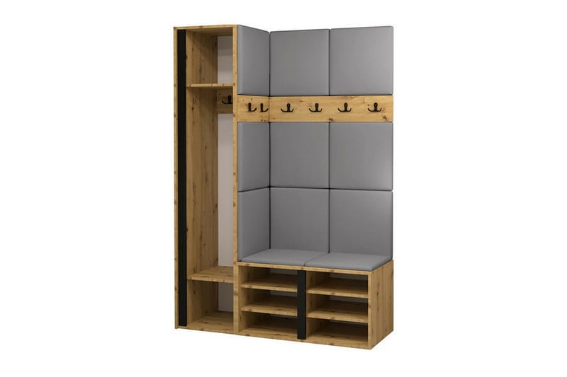 Highboard Dunvegan - Ruskea - Säilytys - Kaappi - Säilytyskaappi