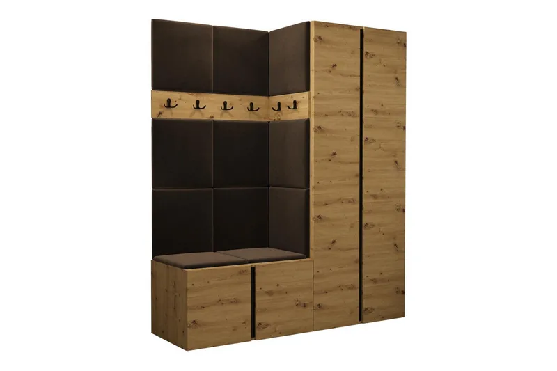 Highboard Dunvegan, Ruskea